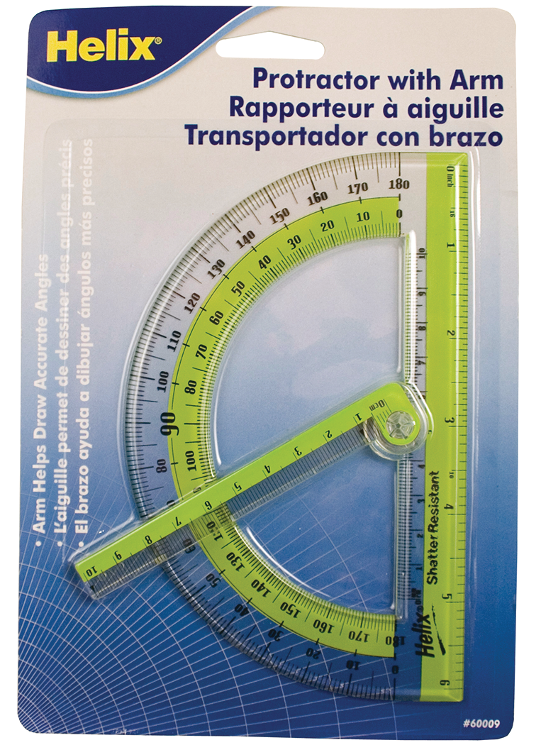 Swing-Arm Protractor (6in)