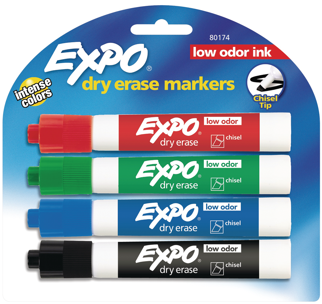 EXPO Dry Erase Pen Primary Sets