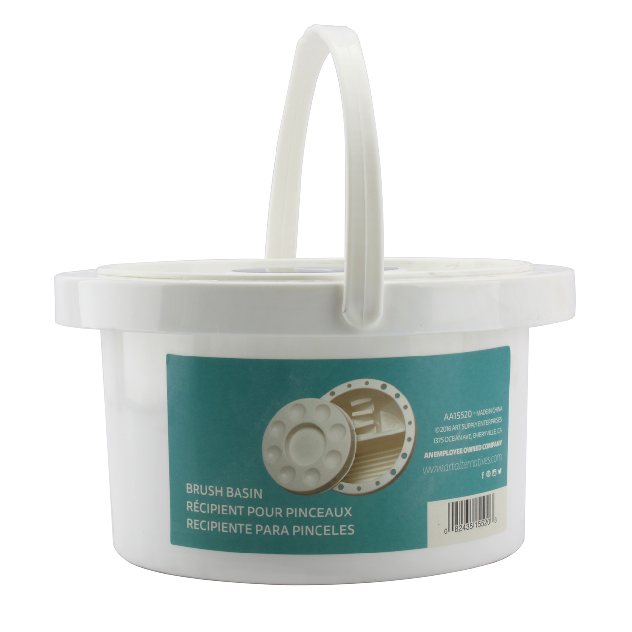 Round Brush Cleaning Basin