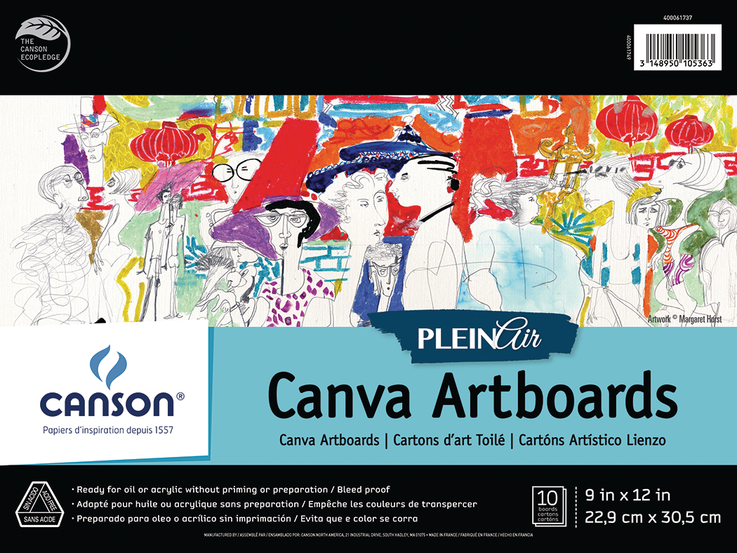 Canson Plein Air Canva Artboard Pads