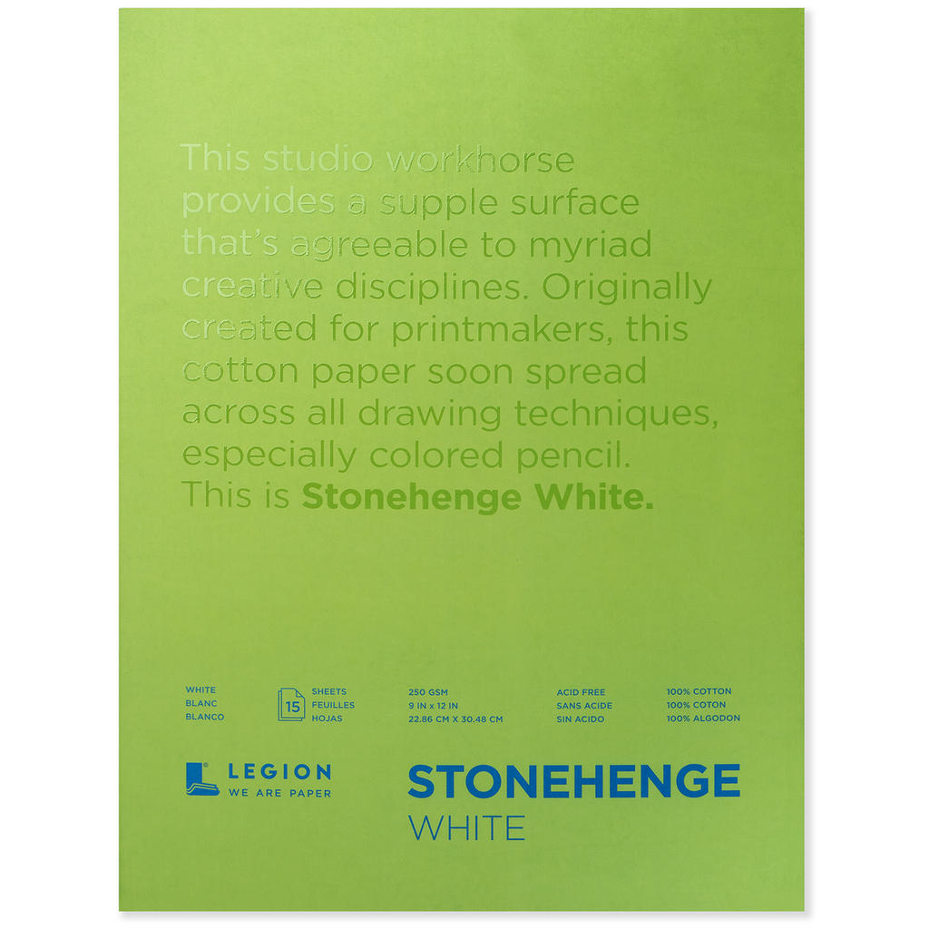 Stonehenge White Paper Pads