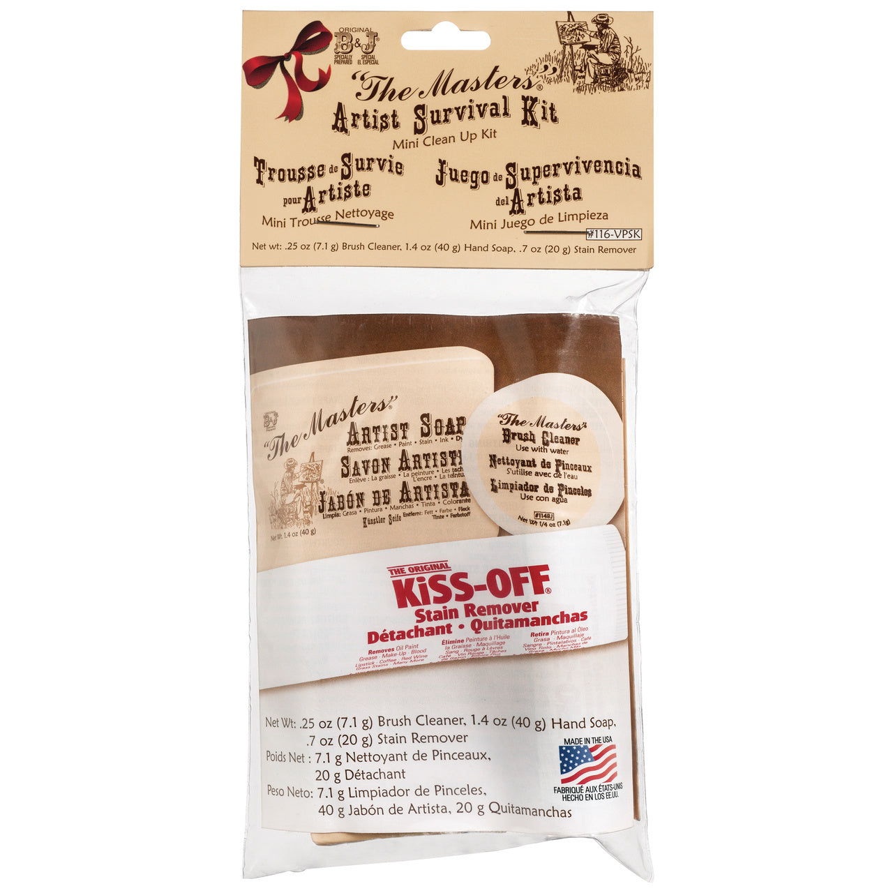 The Masters 3 Piece Artist's Cleanup Kit