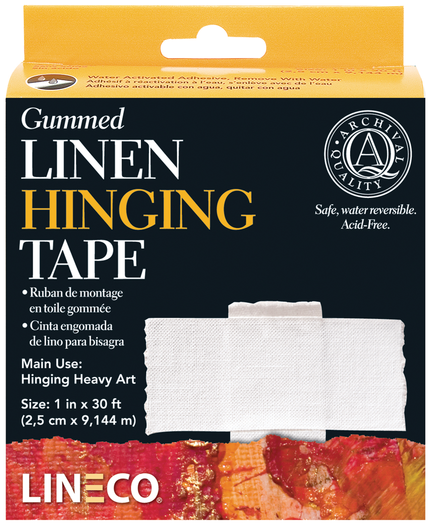 Lineco Gummed Linen Hinging Tape