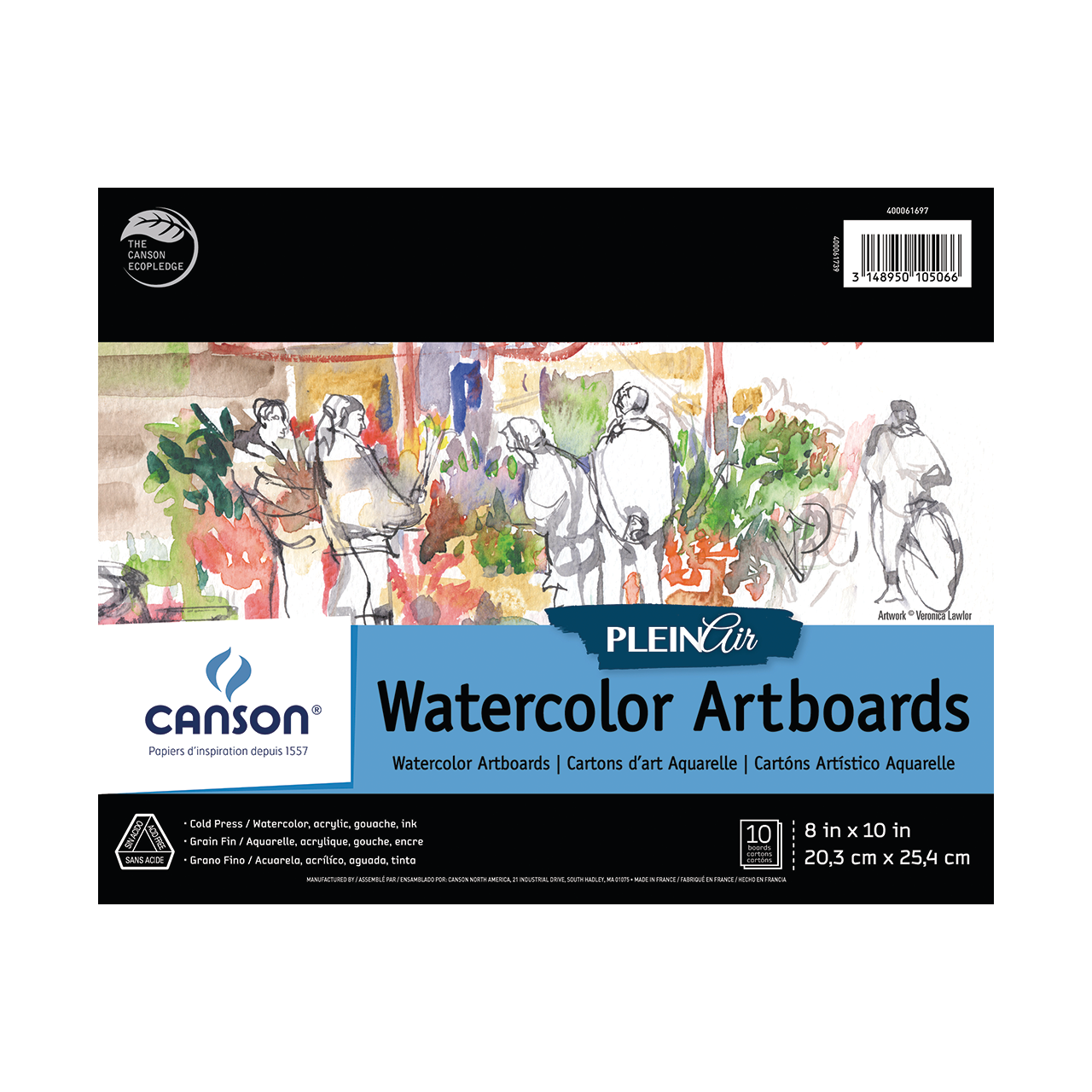 Canson Plein Air Watercolor Artboard Pads