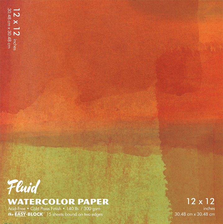 Fluid EZ Watercolor Blocks - 140lb Cold Press
