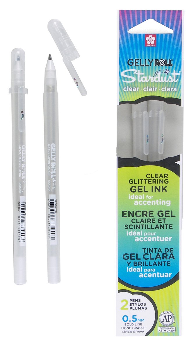 Gelly Roll Stardust Clear 2 Pen Set
