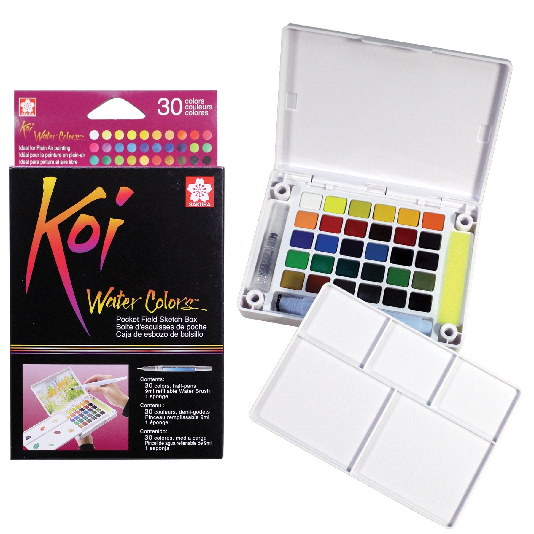 Koi Watercolor Travel Sets