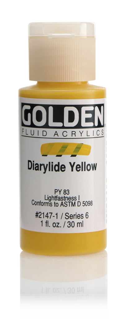 Golden Fluid Acrylic - Primary Cyan 8 oz.