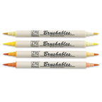 Zig Brushable Dual-Tip Brush Markers