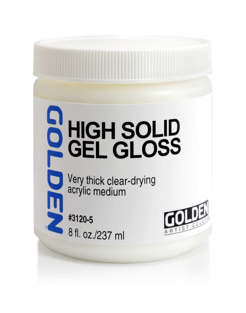 Golden High Solid Gel Gloss - 8oz Jar