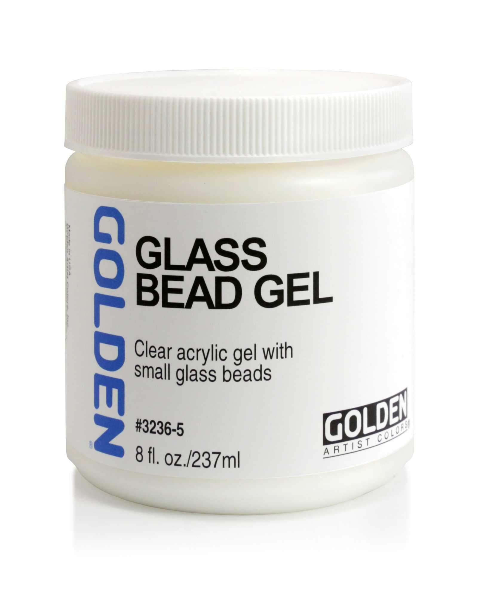 Golden Glass Bead Gel - 8oz Jar