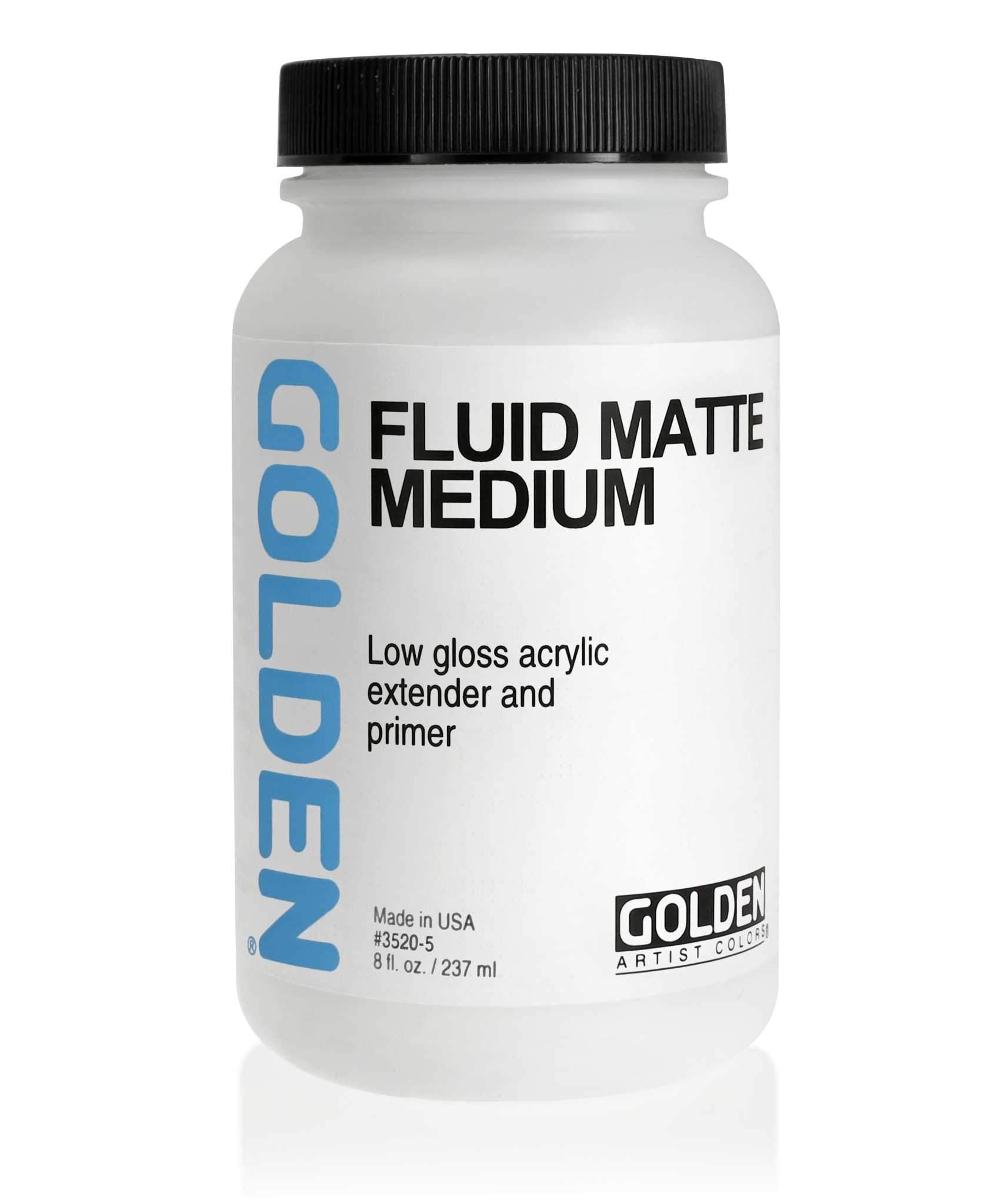 Golden Fluid Matte Medium