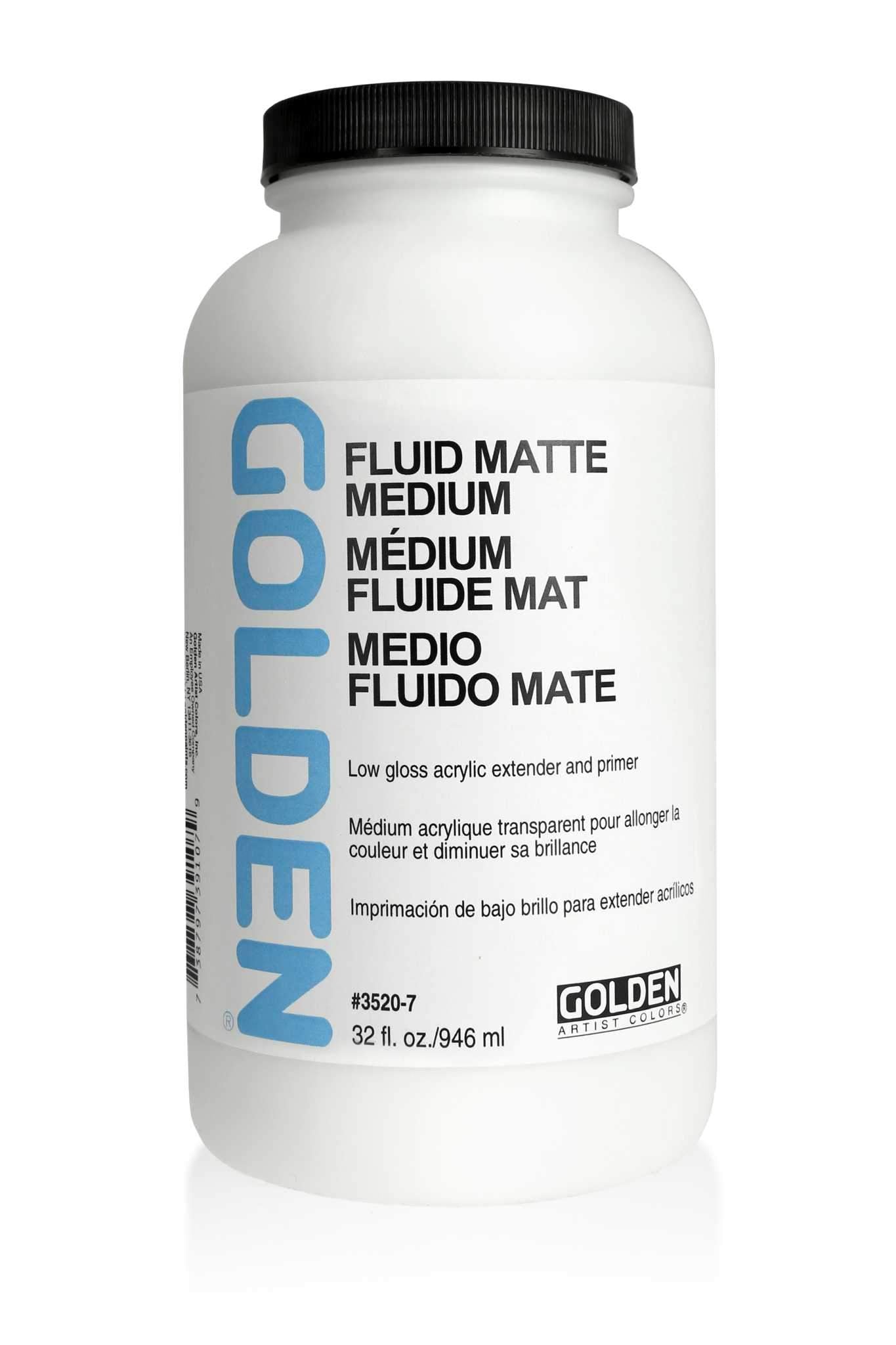 Golden Fluid Matte Medium