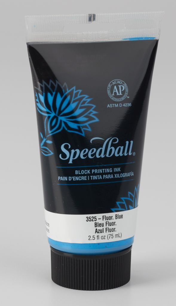 Speedball 16 OZ. Water-Based Block Printing Ink - BLACK – Rileystreet Art  Supply