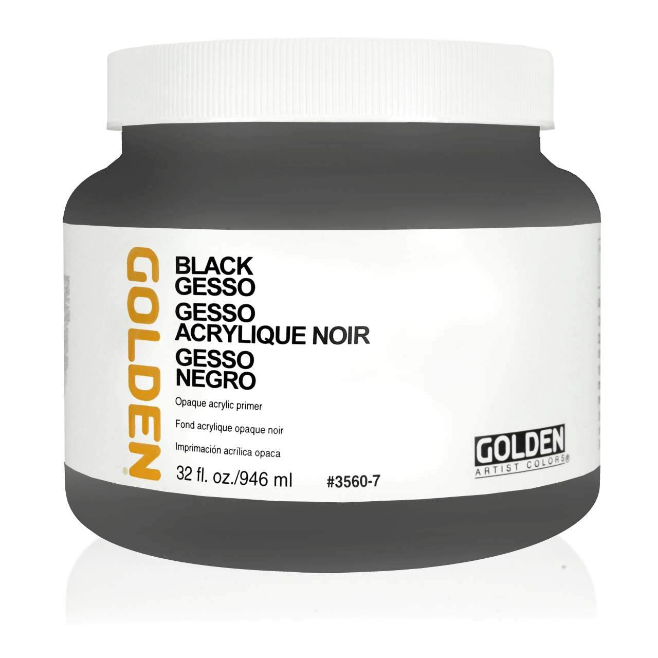 Golden Black Gesso