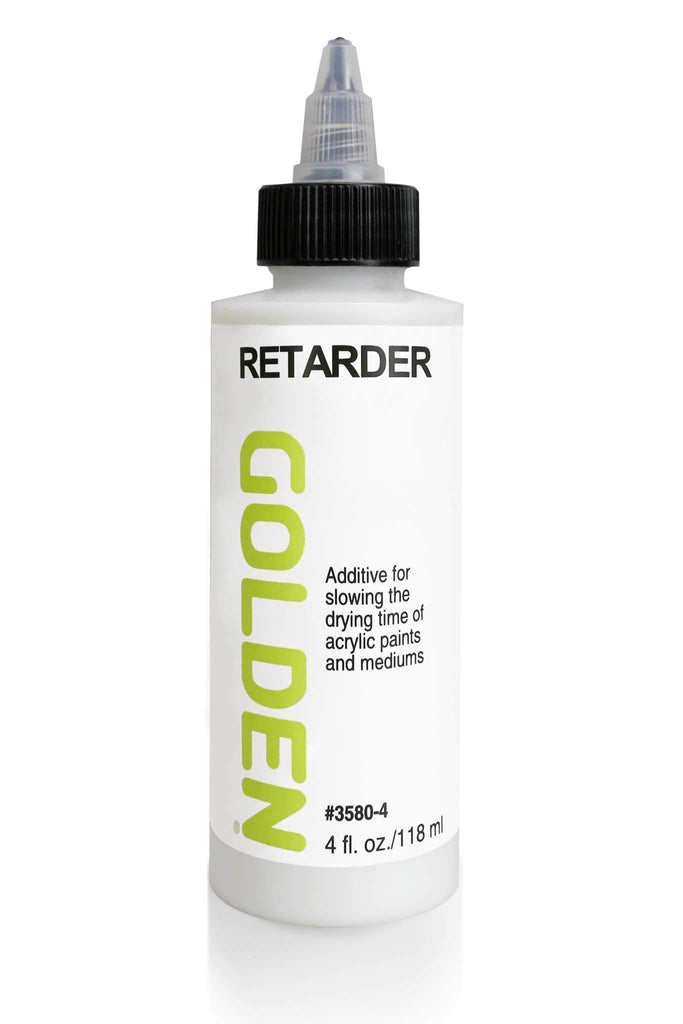 Retarder is an additive used to increase the drying time of acrylic paints