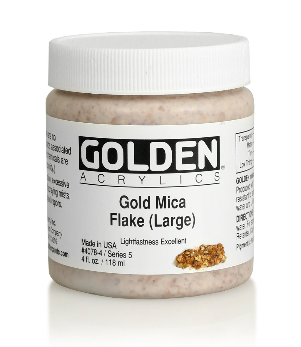 Golden Heavy Body Iridescent Acrylics