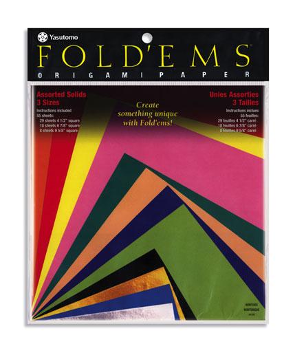 Yasumoto Origami Paper Solid Colors Assorted