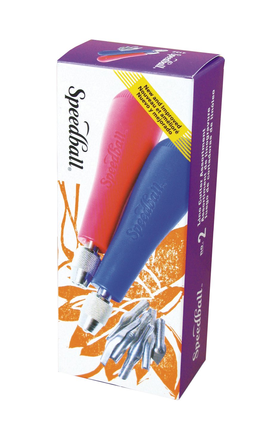 Speedball Lino Cutter Assortment (Two Handles)