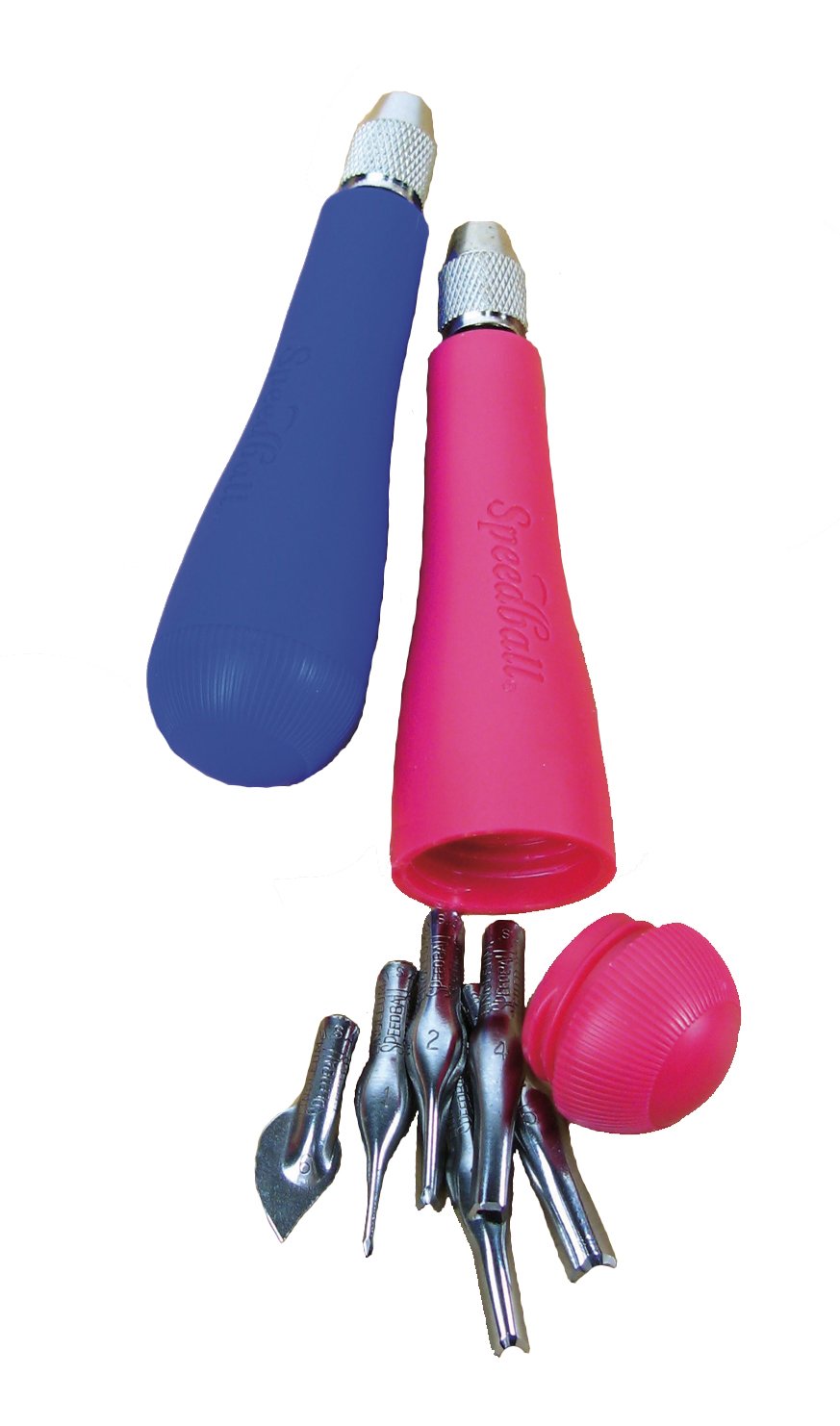 Speedball Lino Cutter Assortment (Two Handles)