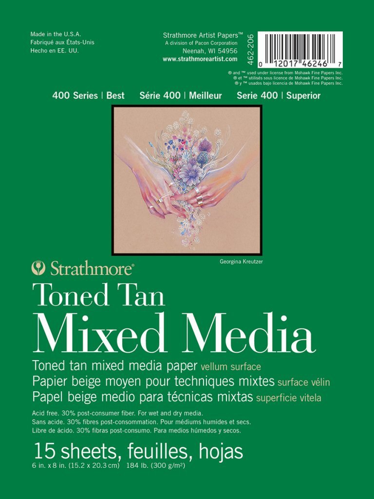 Strathmore Toned Tan Mixed Media Pads