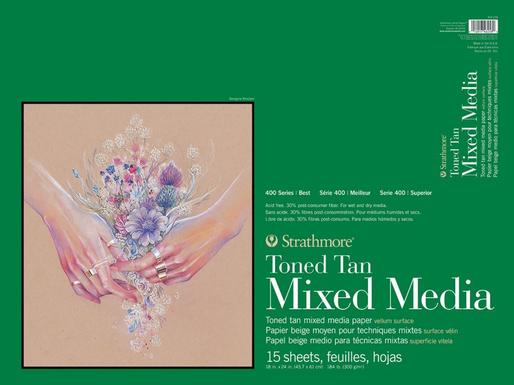 Strathmore Toned Tan Mixed Media Pads