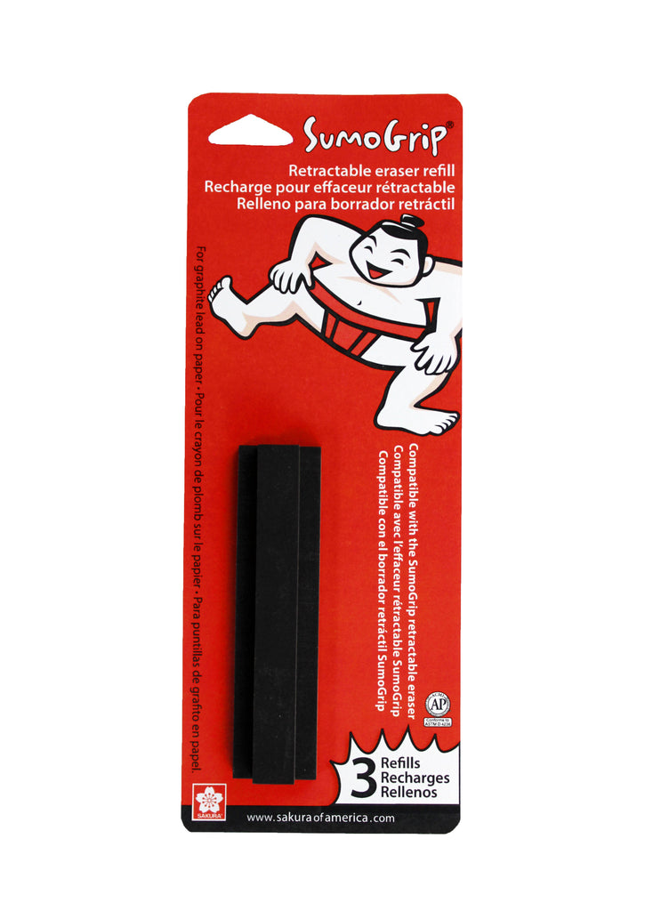 Sumo-Grip Retractable Eraser Refills