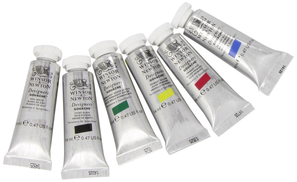 Winsor & Newton Designers Gouache Primary Set