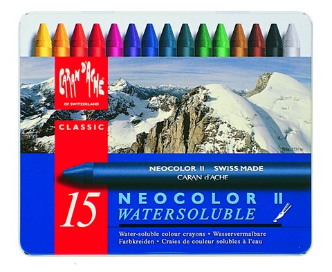 Neocolor II Watercolor Crayon Sets