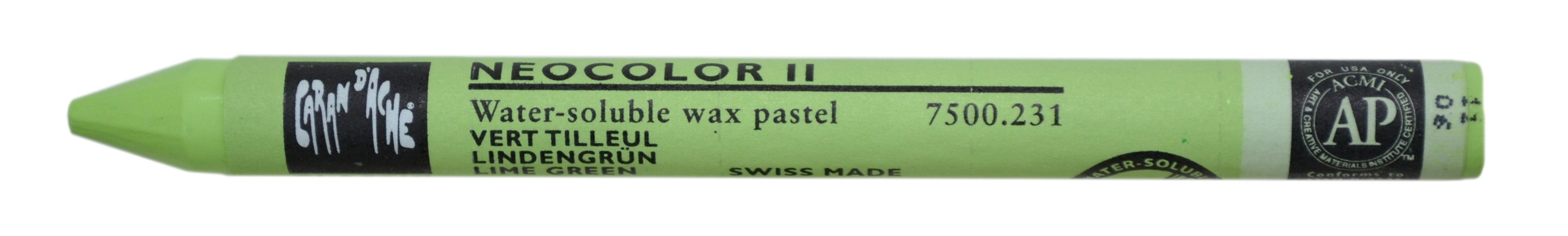 Neocolor II Watercolor Crayons