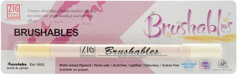 Zig Brushable Dual-Tip Brush Markers