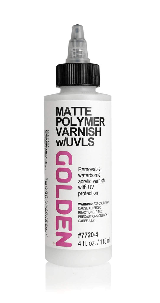 Golden Matte Polymer Varnish W/UVLS