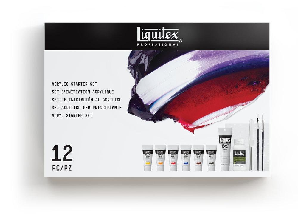 Liquitex Acrylic Starter Set