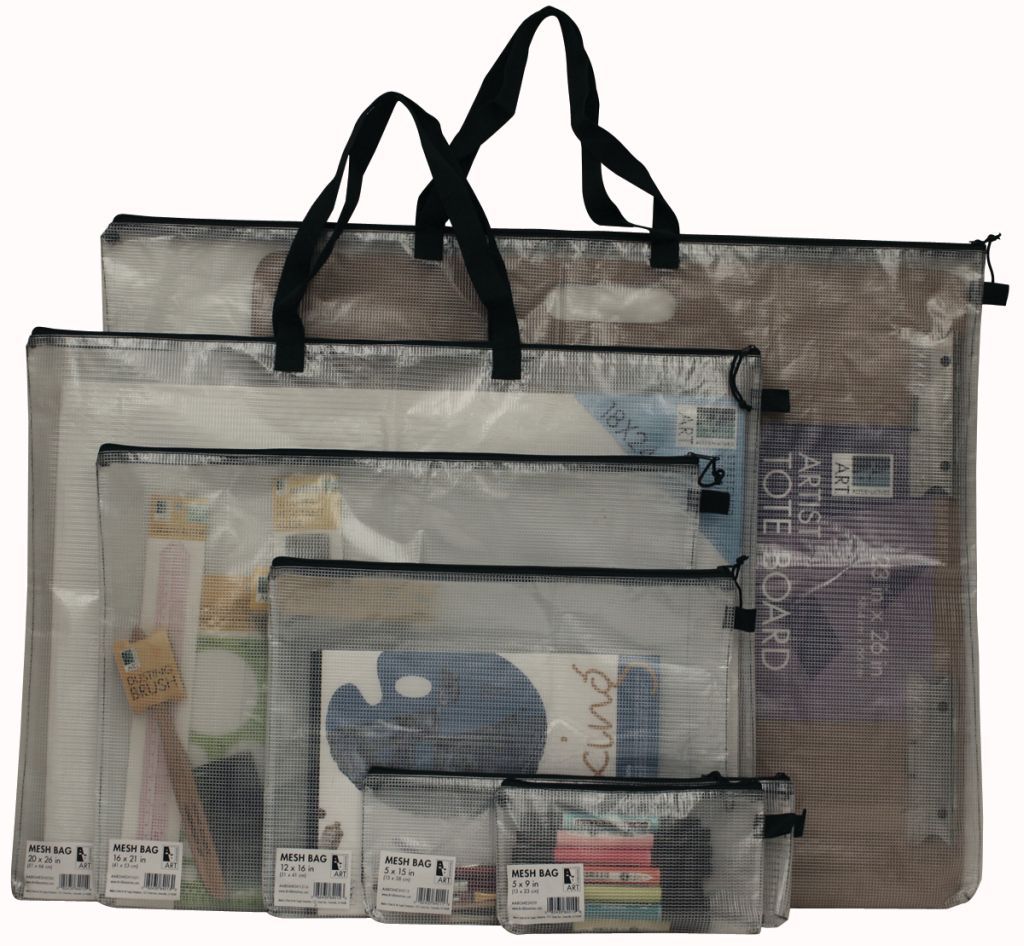 Art Alternatives Mesh Bags w/ Zipper