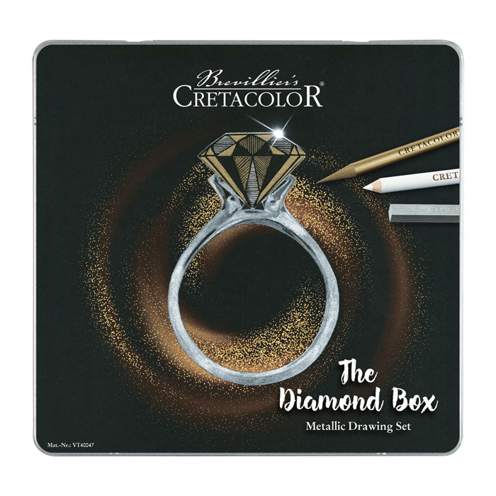 DIAMOND METALLIC EFFECTS DRAWING SET