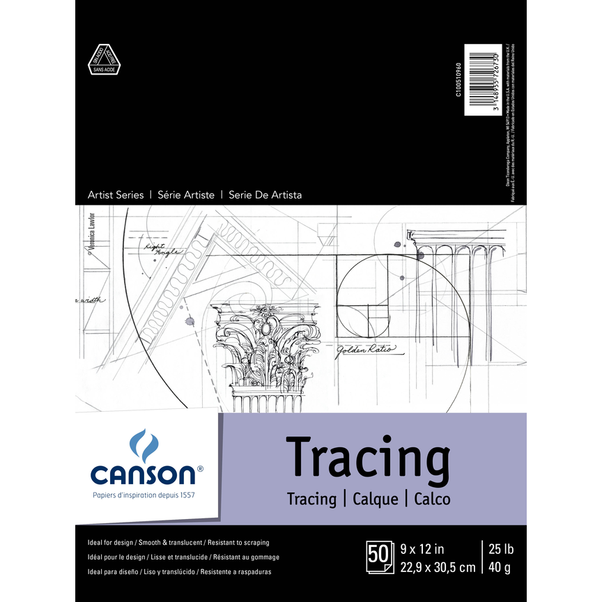 Canson Foundation Tracing Paper Pads