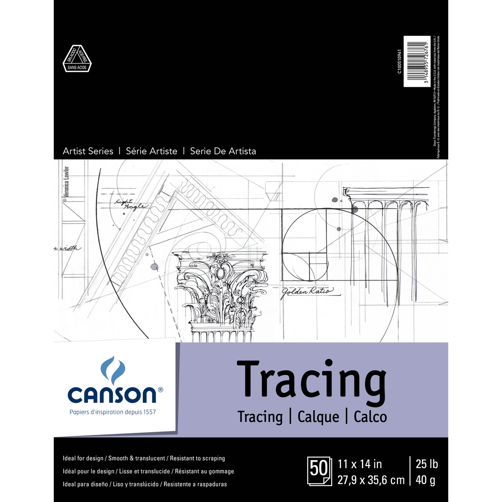 Canson Foundation Tracing Paper Pads