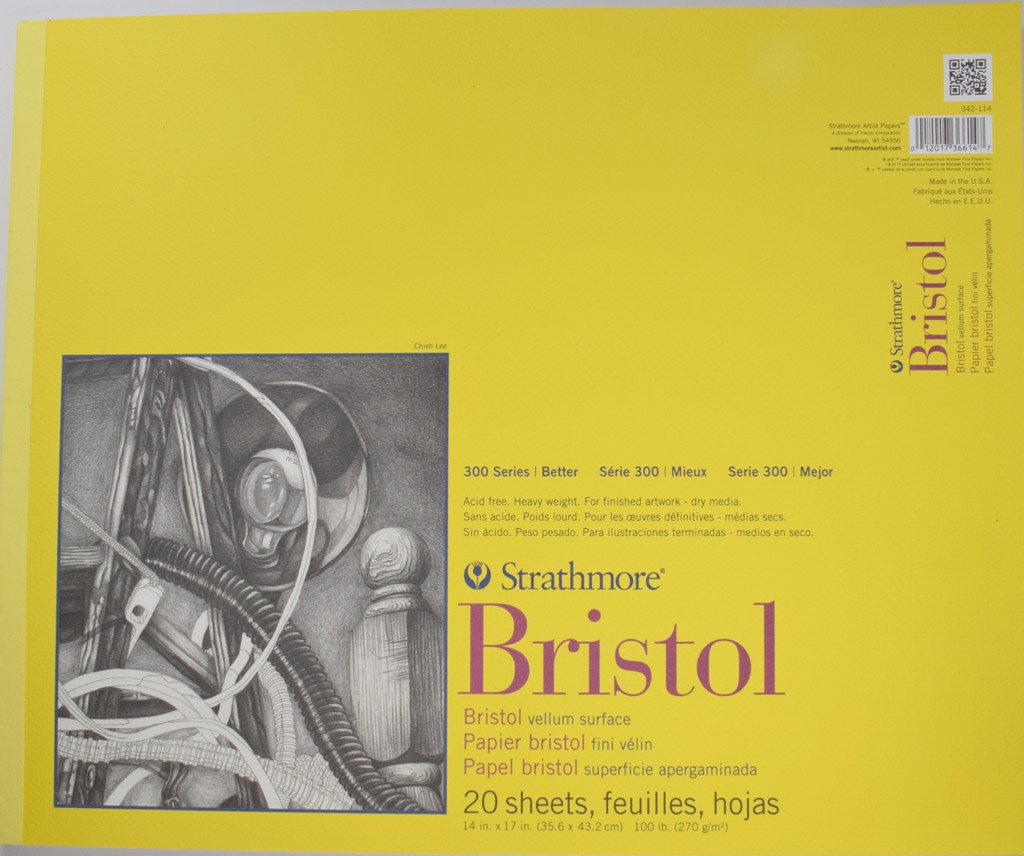 Strathmore Vellum Bristol Pads 300 Series