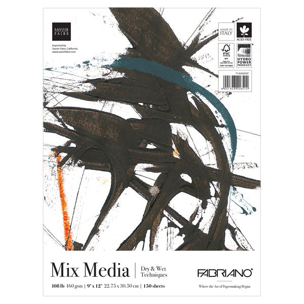 Fabriano Studio Mix Media Fat Pad