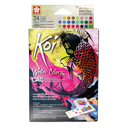 Koi Creative Art Colors (CAC) Watercolor Sets