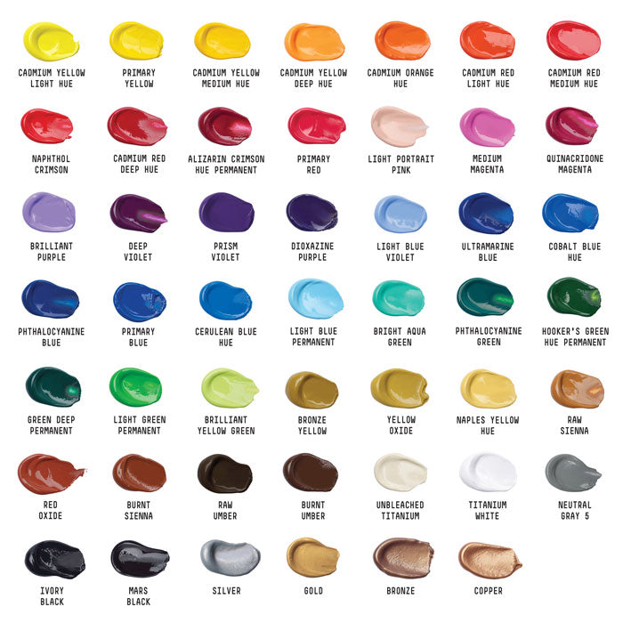 Basics Acrylic Color 22ml Tube Sets