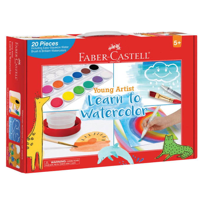 Young Artists Learn to Watercolor Set