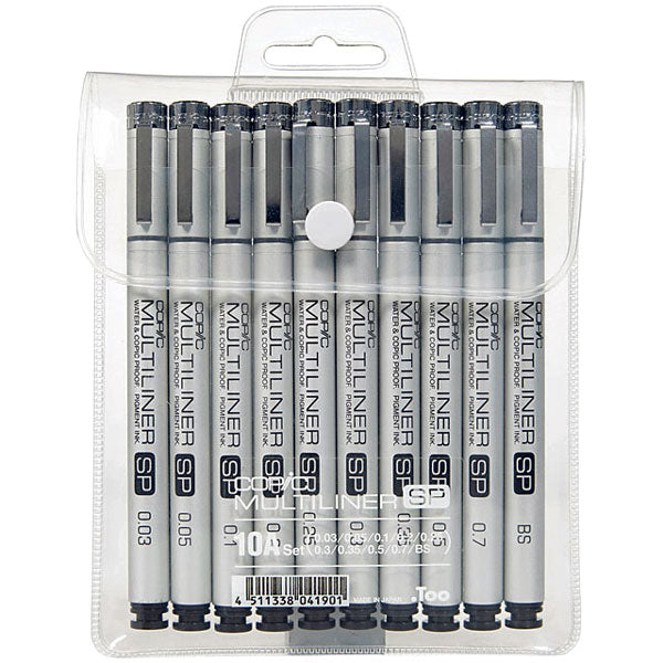 Copic Multiliner SP 10pc Set A