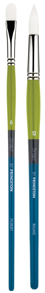 Princeton Snap! White Taklon (Long Handles)