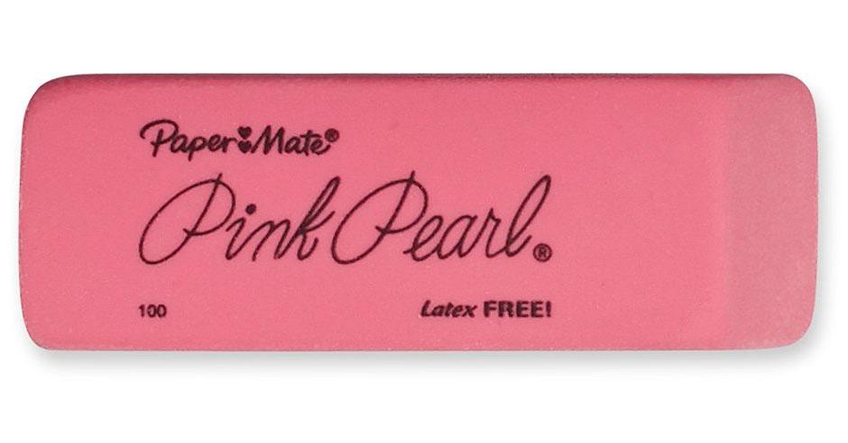 Pink Pearl Erasers