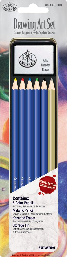 Mini Tin Set - Colored Pencil