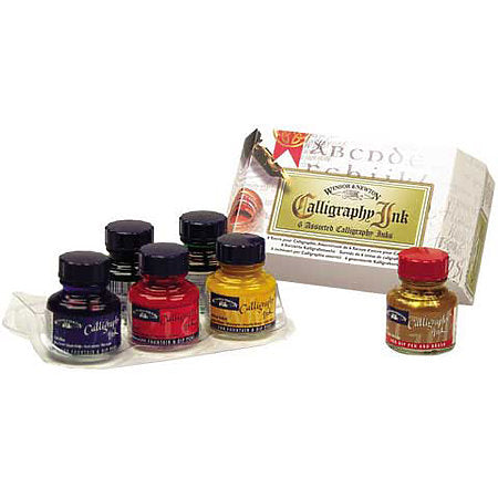 Winsor & Newton Calligraphy Ink Set of 6