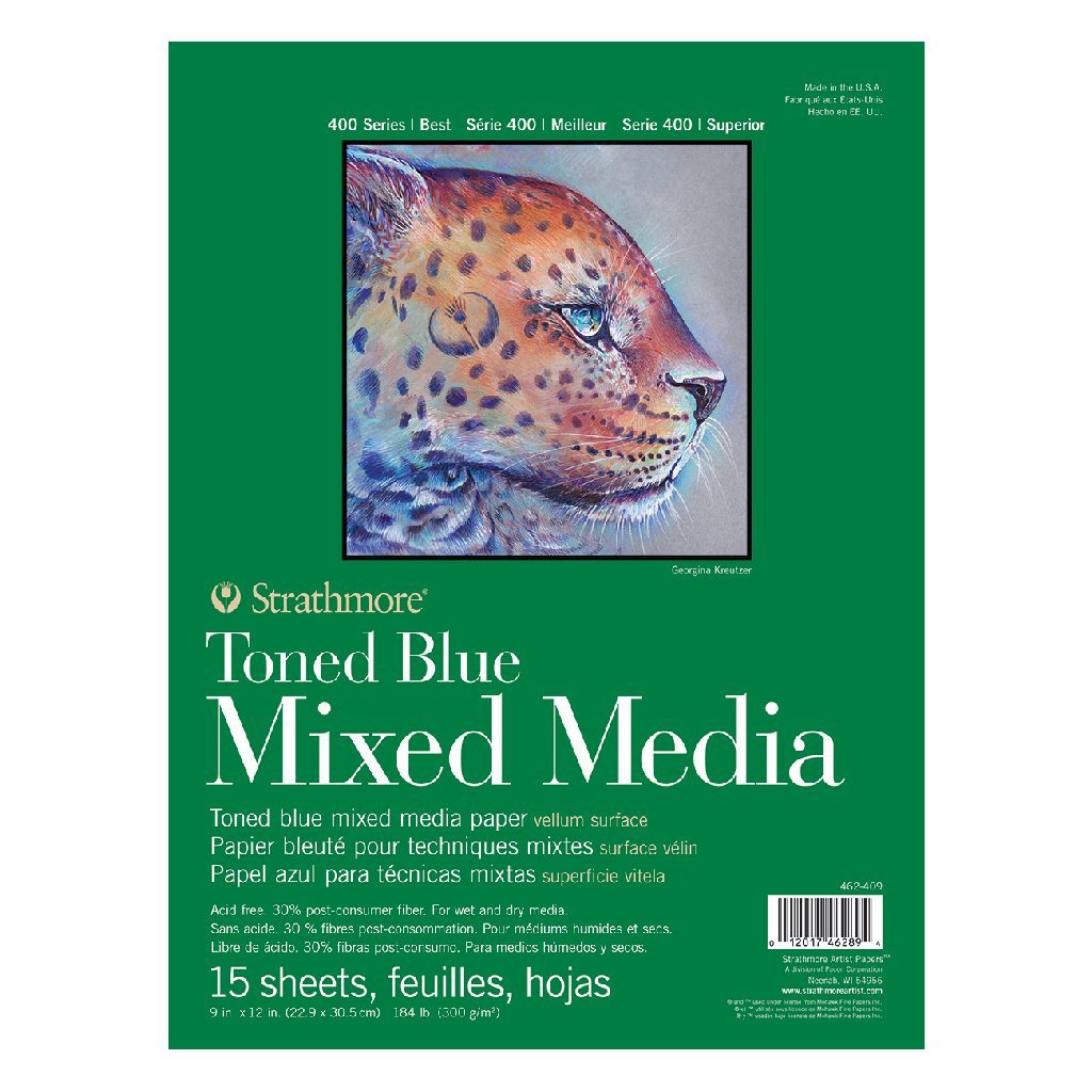 Strathmore Toned Blue Mixed media Pads