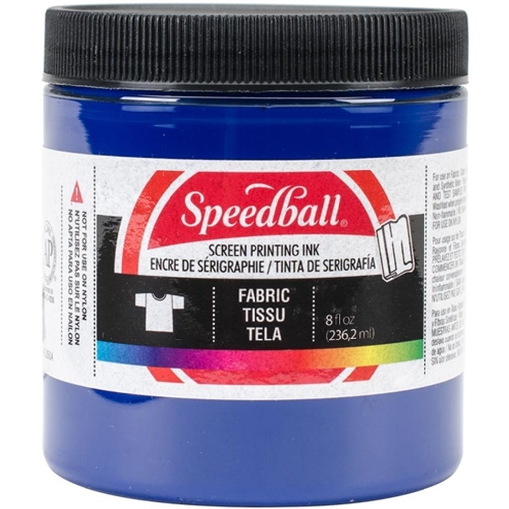 Speedball Fabric Screen Printing Ink 8 oz. Peacock Blue