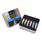 French Artists' Iridescent Watercolor Set of 6 Colors